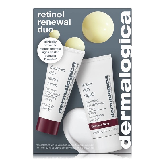 Dermalogica Retinol Renewal Duo - White and Cream - Picture 1 of 2